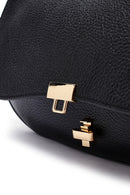 Woman Black Long Strap Leather Shoulder bag | Derimod