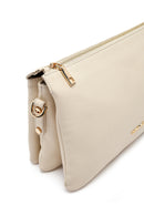Woman Beige Long Strap Leather Shoulder bag | Derimod