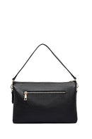 Woman Black Long Strap Leather Shoulder bag | Derimod