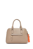 Woman Mink Long Strap Leather Classic Handbag | Derimod