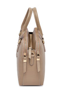 Woman Mink Long Strap Leather Classic Handbag | Derimod