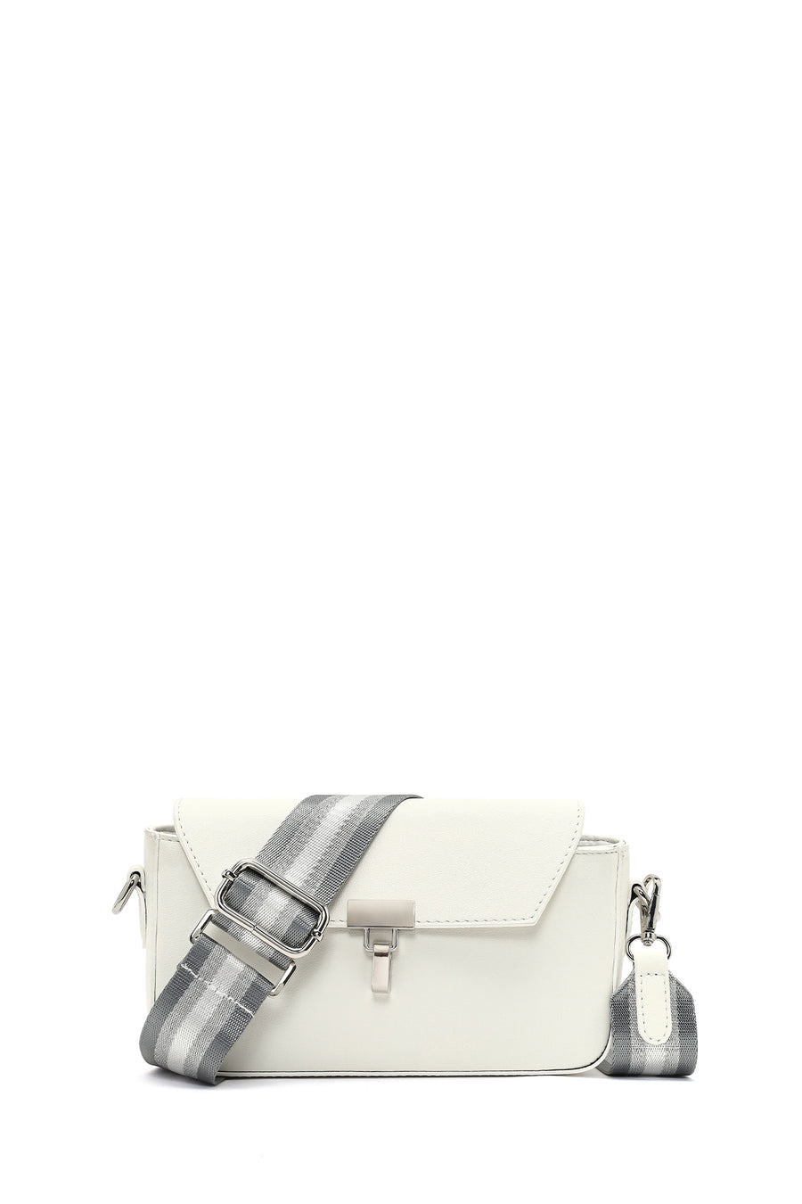 Women's White Long Strap Crossbody Bag 25SBD237318 | Derimod