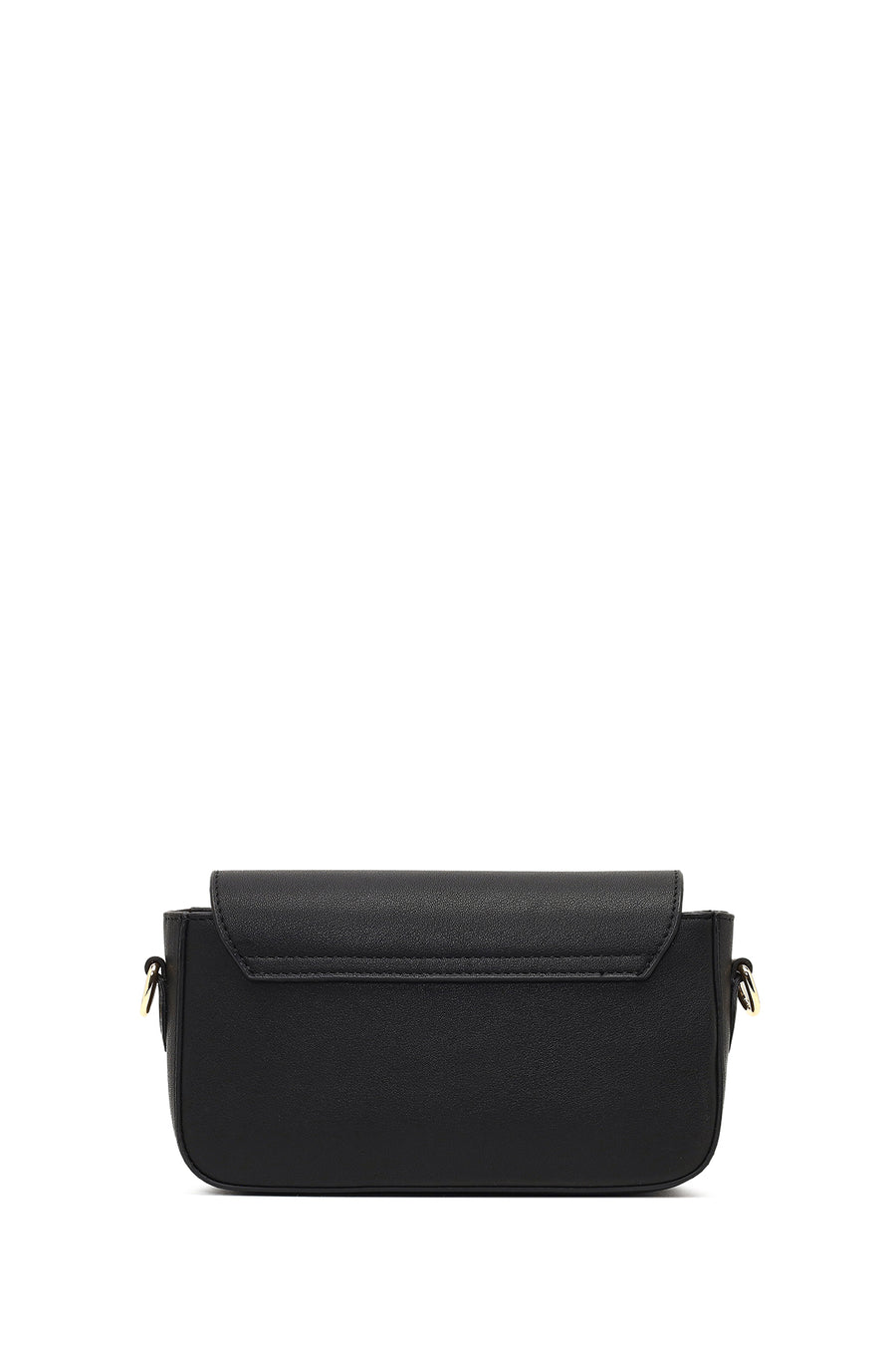 Women's Black Long Strap Crossbody Bag
