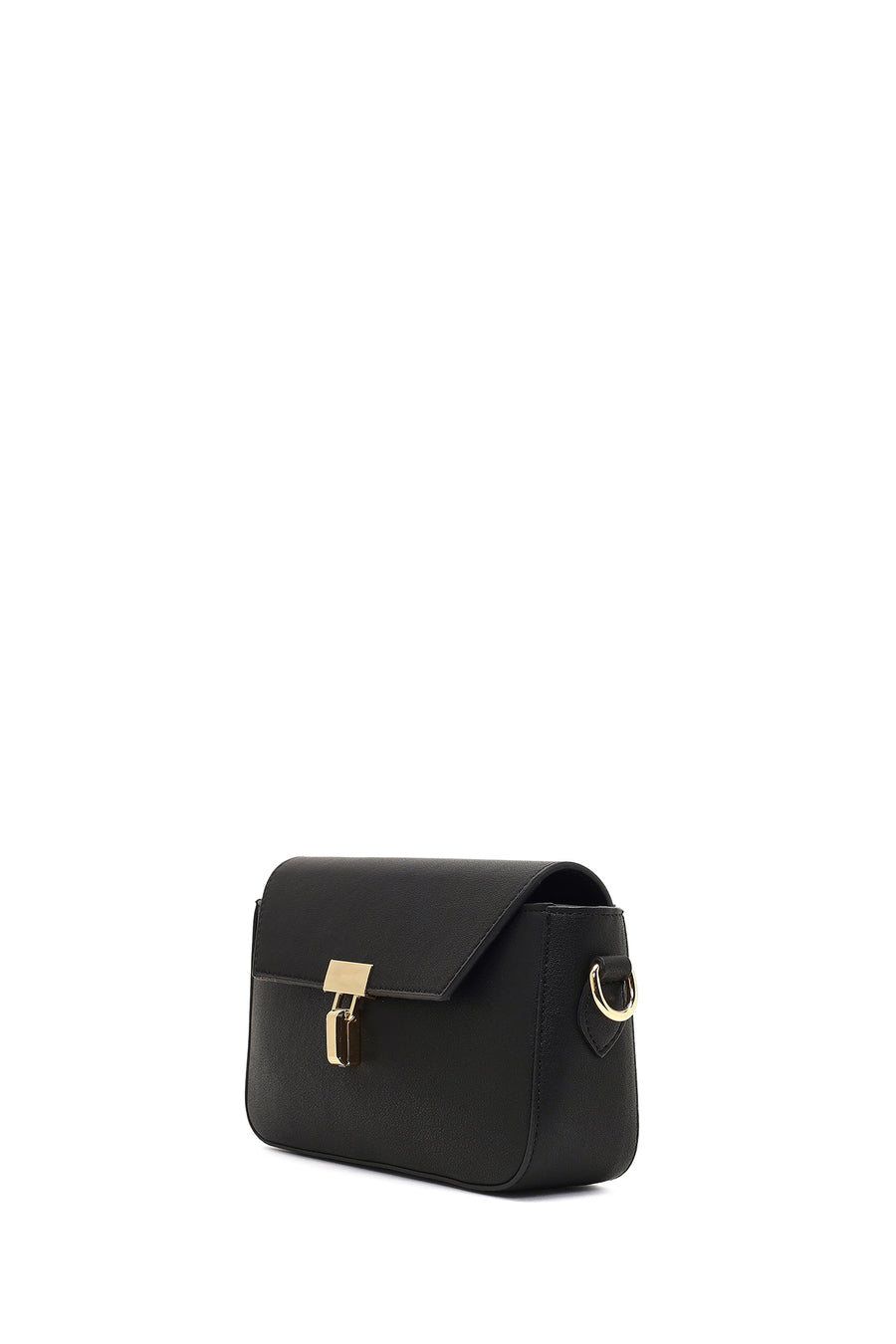 Women's Black Long Strap Crossbody Bag