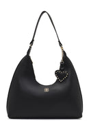 Women's Black Shoulder Bag with Accessories | Derimod