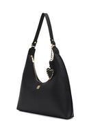 Women's Black Shoulder Bag with Accessories | Derimod