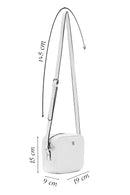 Women's White Long Strap Crossbody Bag | Derimod