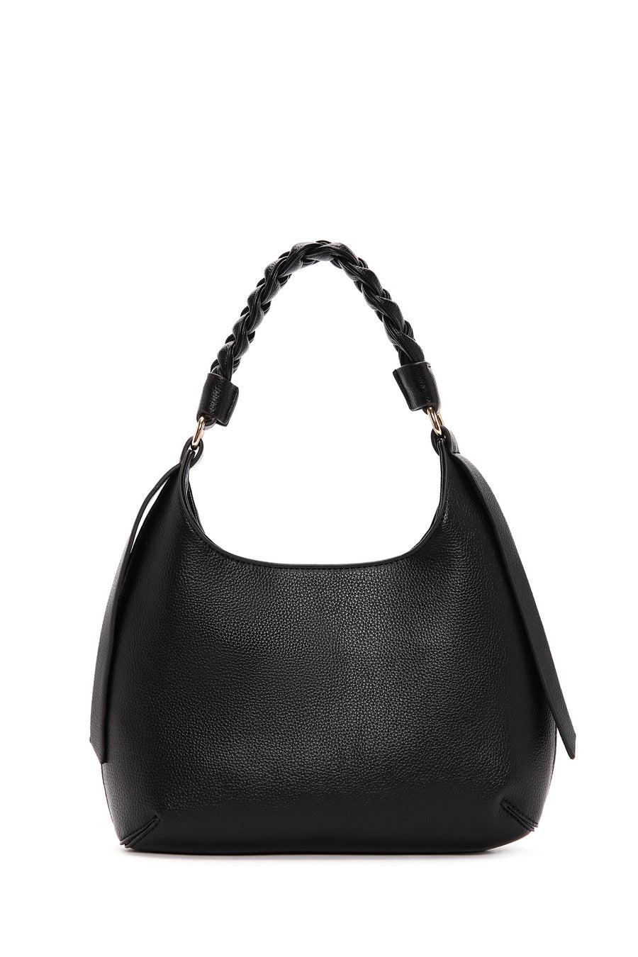 Women's Black Long Strap Shoulder Bag