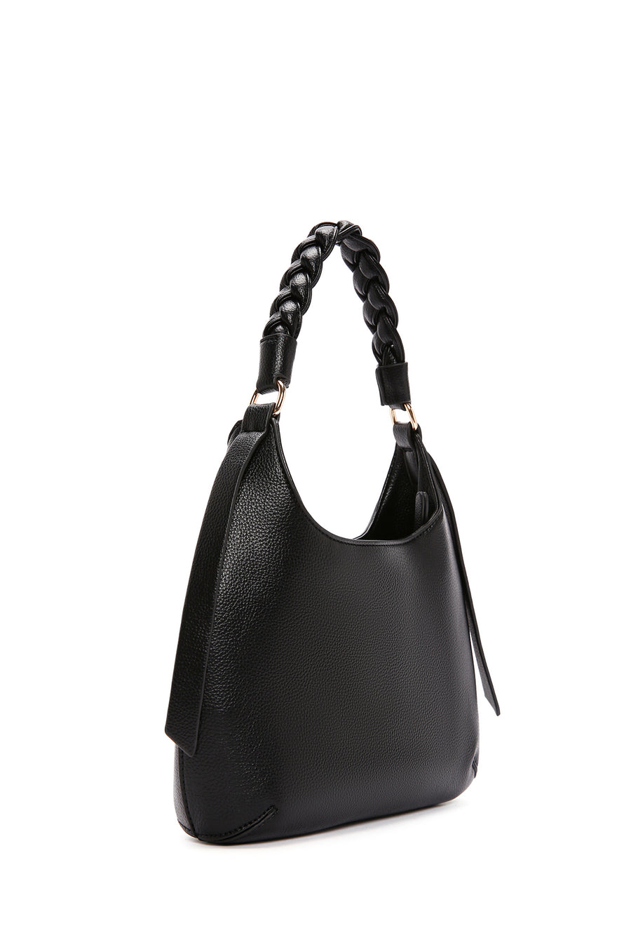 Women's Black Long Strap Shoulder Bag