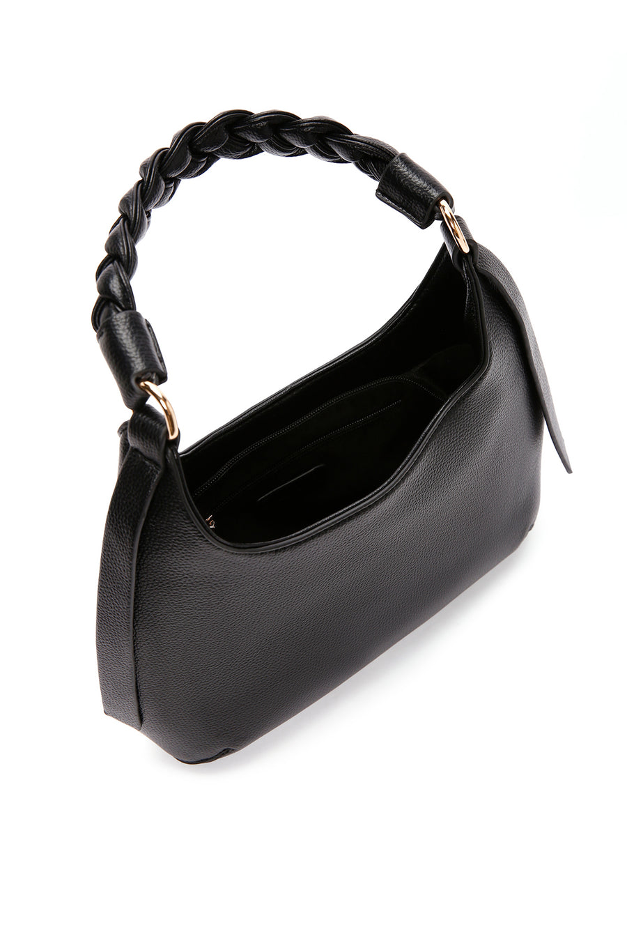 Women's Black Long Strap Shoulder Bag