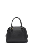 Women's Black Long Strap Accessory Leather Handbag | Derimod