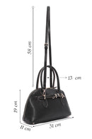 Women's Black Long Strap Mini Handbag | Derimod