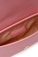 Women's Pink Long Chain Strap Mini Handbag | Derimod