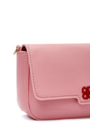 Women's Pink Long Chain Strap Mini Handbag | Derimod