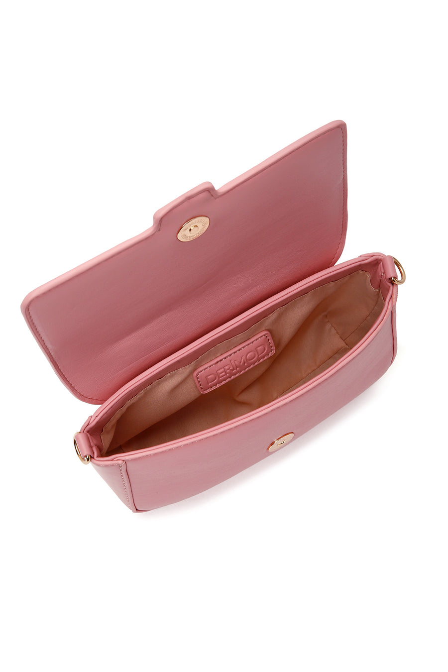Women's Pink Long Chain Strap Mini Handbag