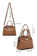 Women's Brown Long Strap Mini Handbag | Derimod
