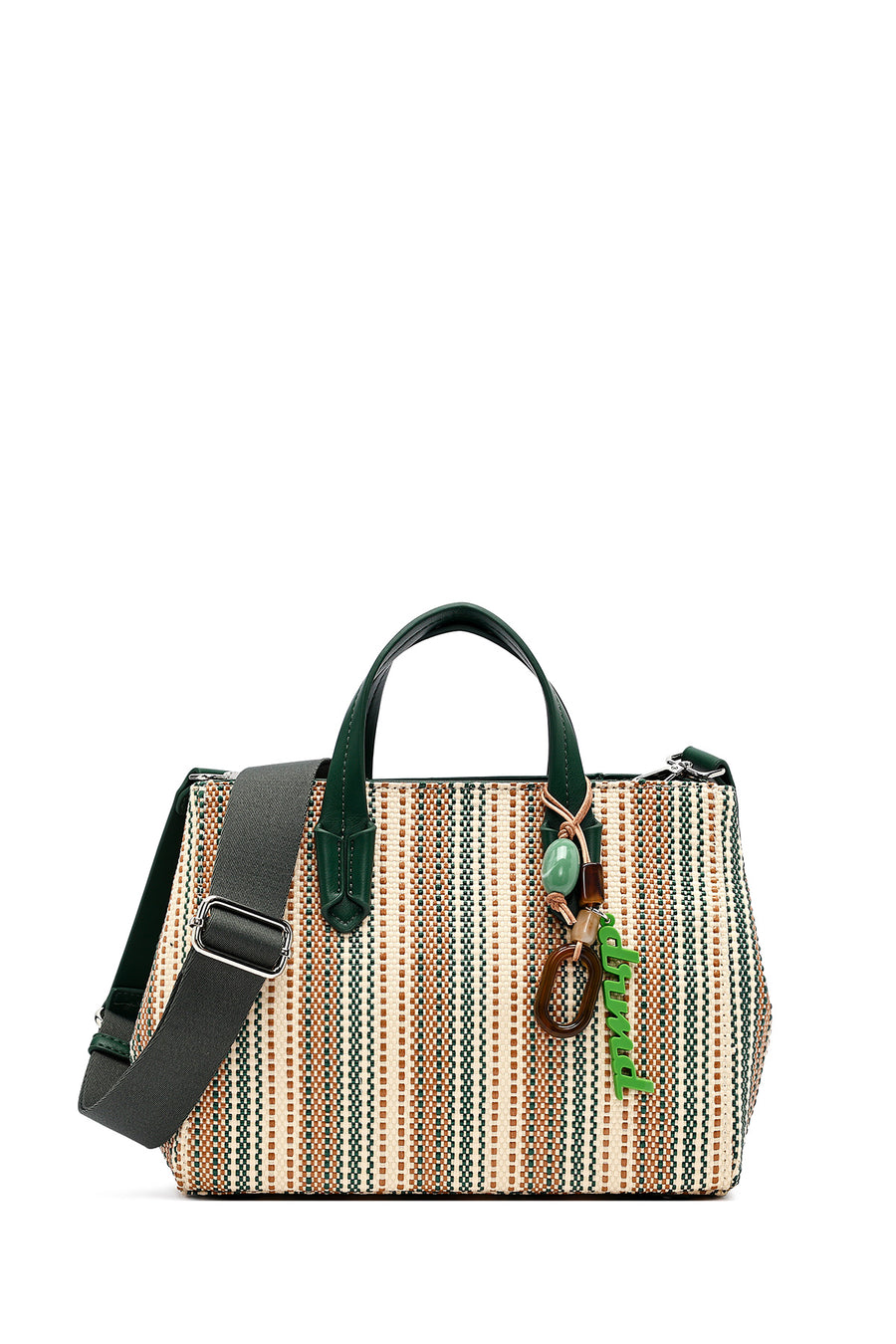 Woman Green Long Shoulder Bag 25SBD249614 | Derimod