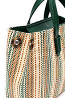Woman Green Long Shoulder Bag | Derimod
