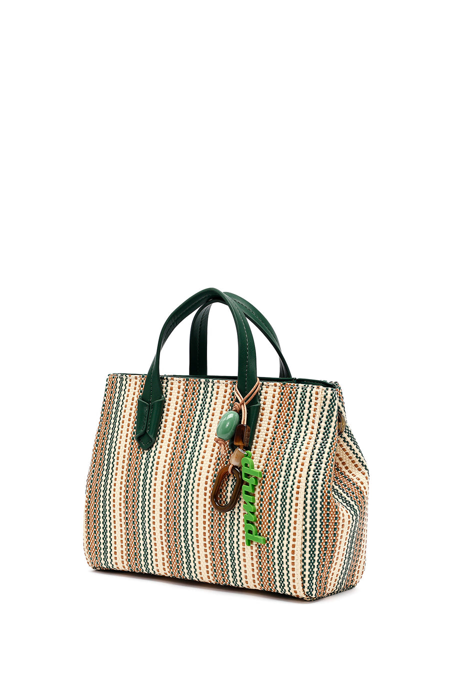 Woman Green Long Shoulder Bag