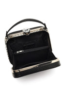 Women's Black Long Strapped Bejeweled Mini Crossbody Bag | Derimod