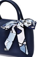 Women's Navy Blue Long Strap Shoulder Bag | Derimod