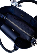 Women's Navy Blue Long Strap Shoulder Bag | Derimod