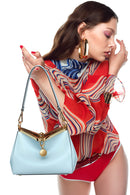Women's Blue Long Strap Shoulder Bag | Derimod