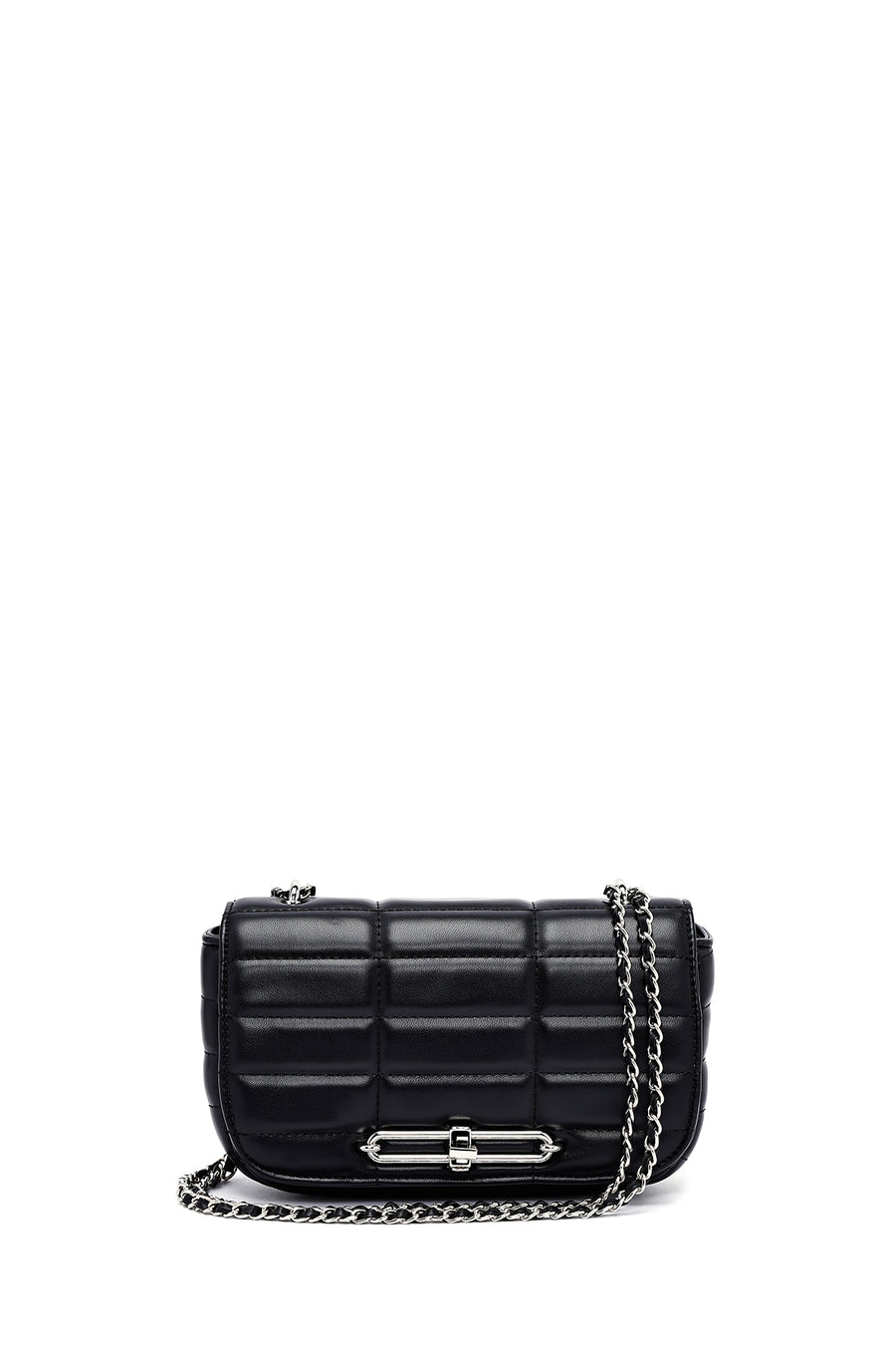 Women's Black Long Strap Quilted Mini Crossbody Bag 25SBD2531KP | Derimod