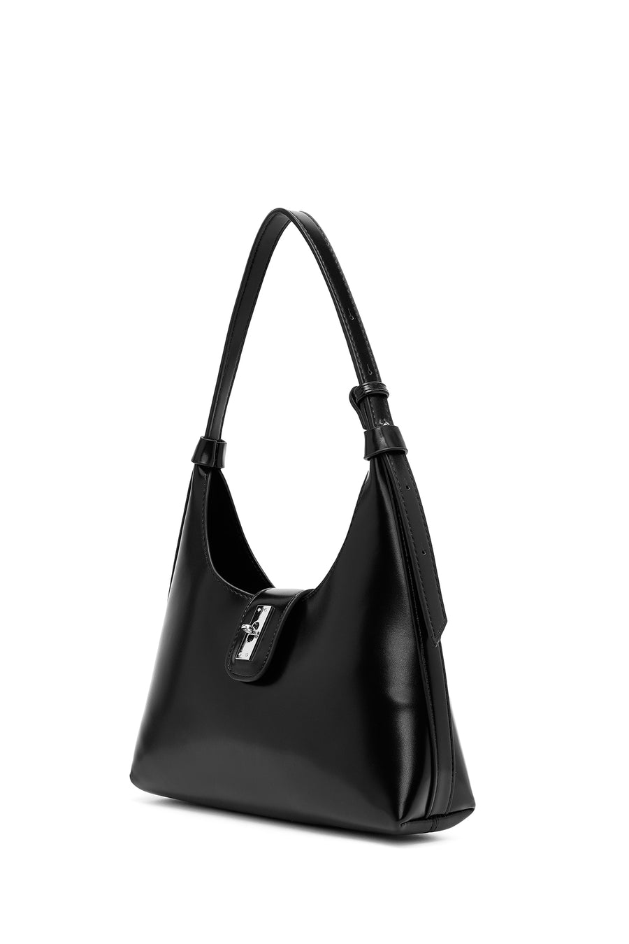 Women's Black Classic Shoulder Bag