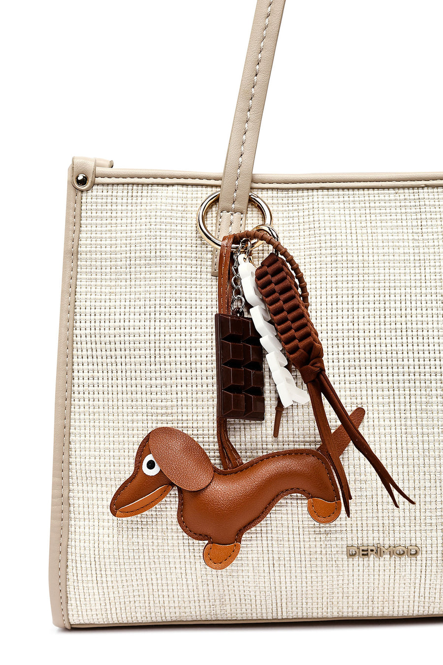 Women's Beige Long Strap Shoulder Bag