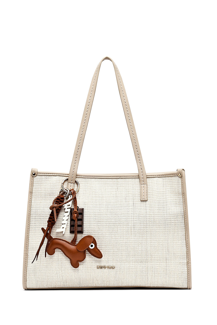 Women's Beige Long Strap Shoulder Bag