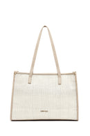 Women's Beige Long Strap Shoulder Bag | Derimod
