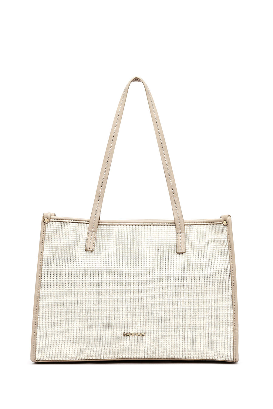 Women's Beige Long Strap Shoulder Bag