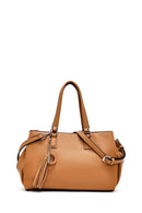 Women's Tan Long Strap Shoulder Bag | Derimod