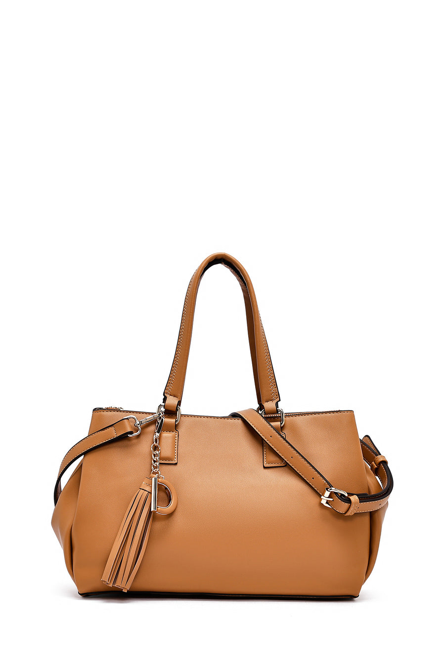 Women's Tan Long Strap Shoulder Bag 25SBD254314 | Derimod