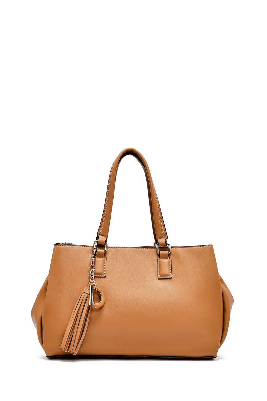 Women's Tan Long Strap Shoulder Bag
