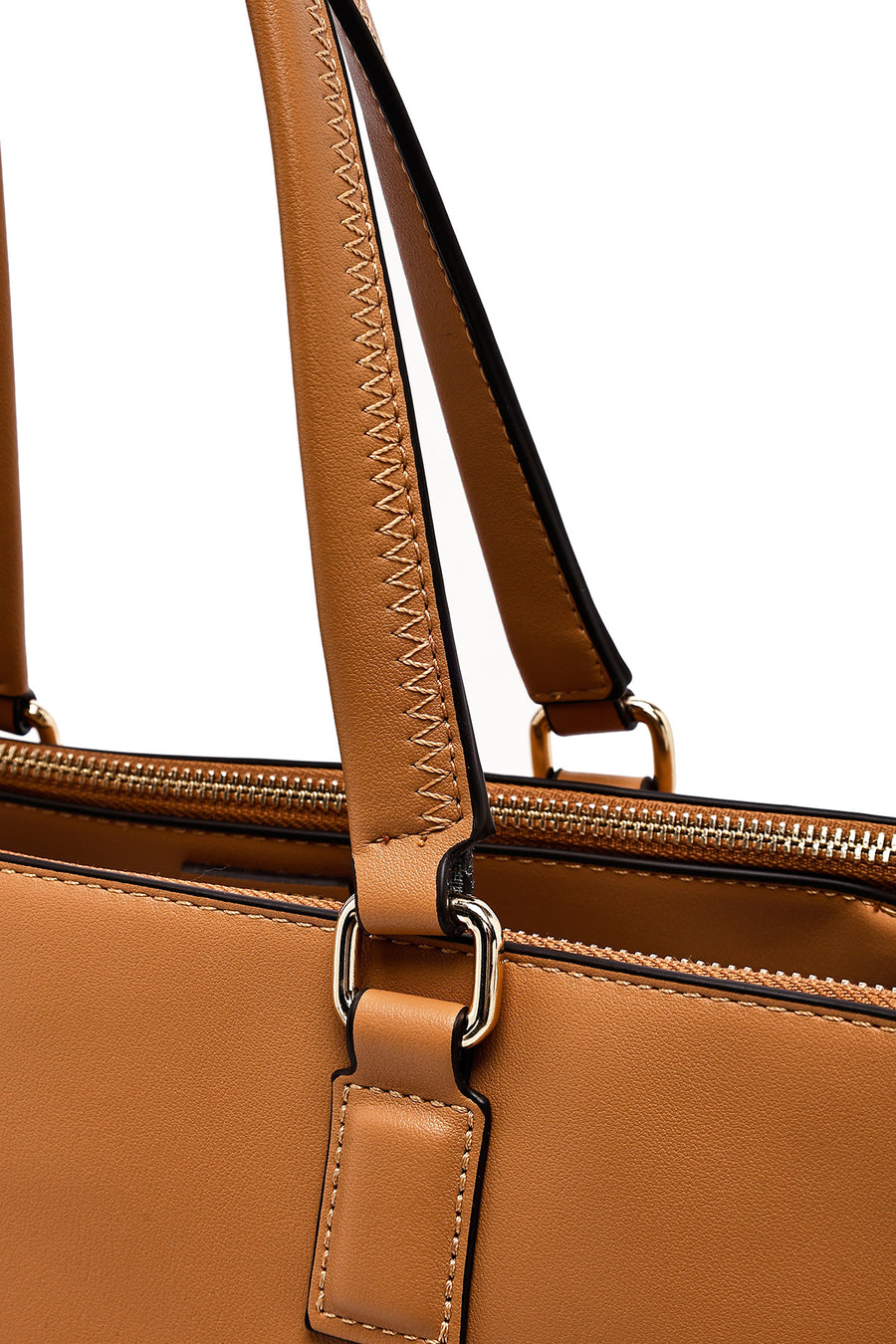 Women's Tan Long Strap Shoulder Bag