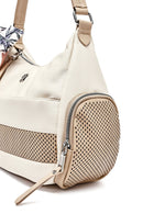 Women's Cream Long Strap Shoulder Bag | Derimod
