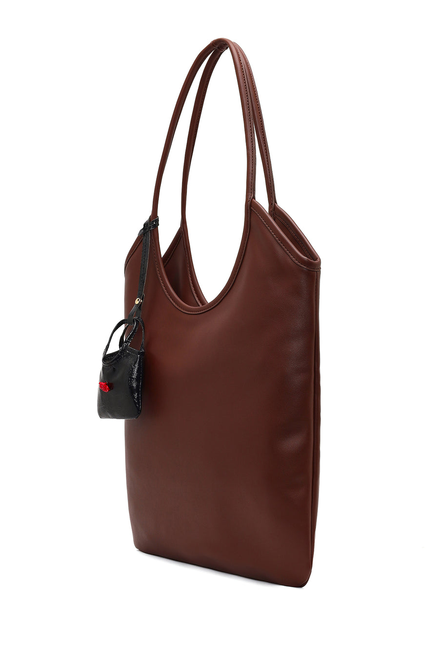 Women's Brown Accessory Detailed Shoulder Bag