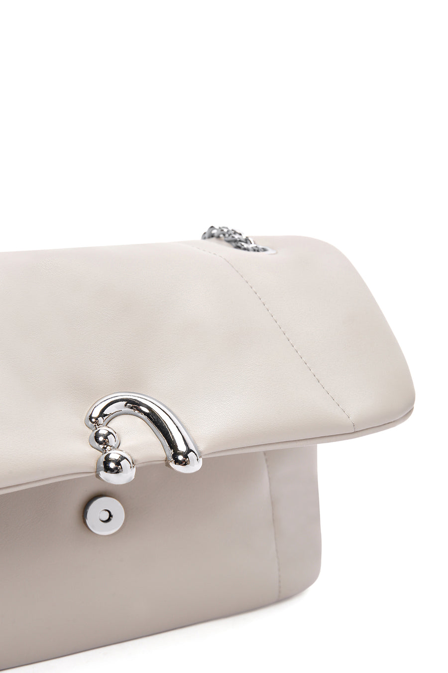 Kadın Gri Uzun Askılı Klasik Omuz Çantası
