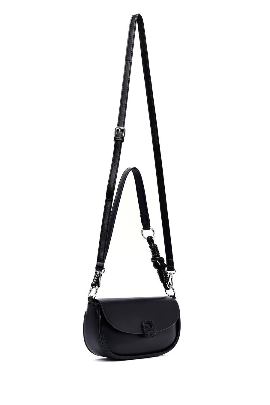 Women's Black Shoulder Bag