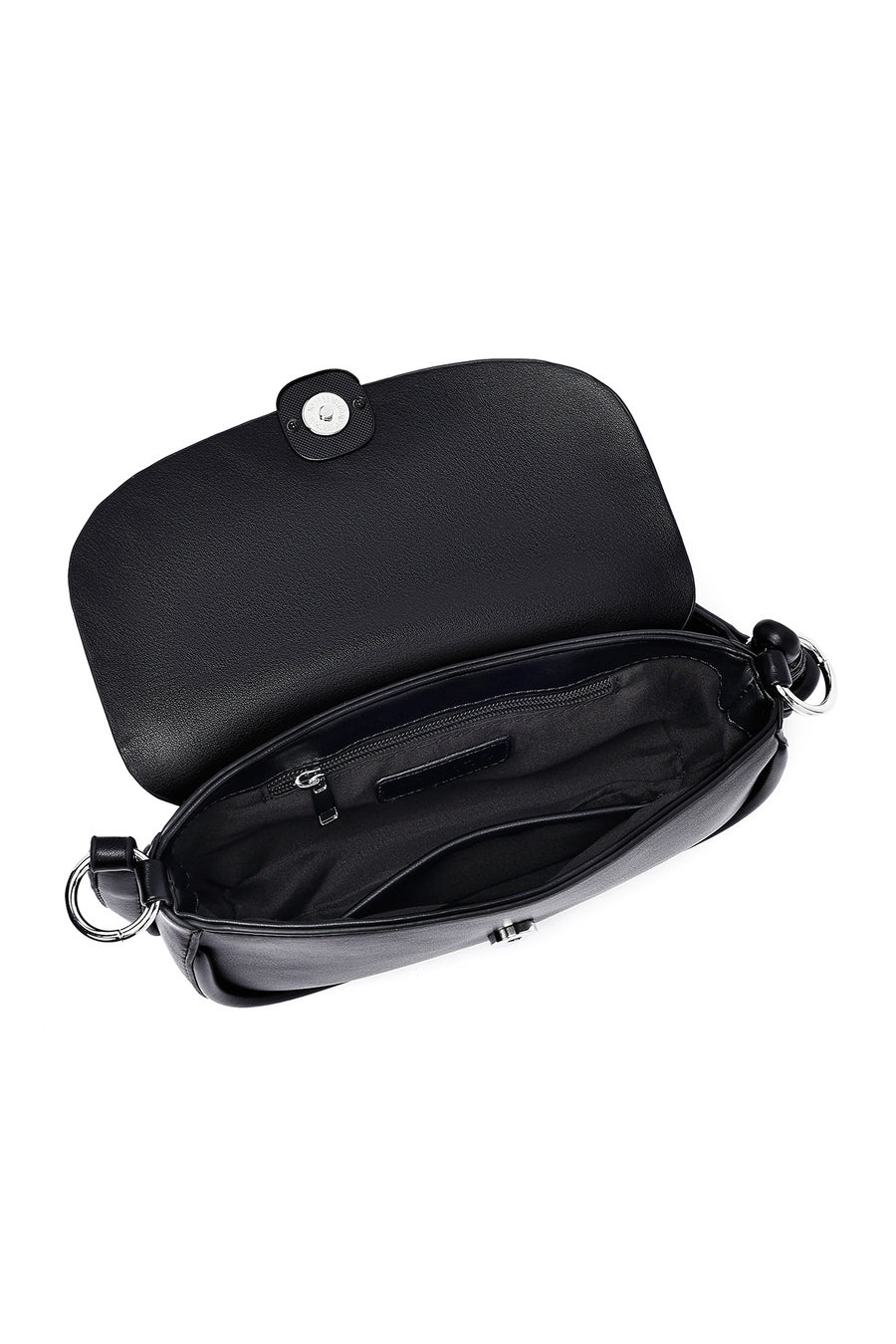 Women's Black Shoulder Bag