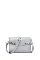 Women's Grey Long Strap Classic Crossbody Bag | Derimod