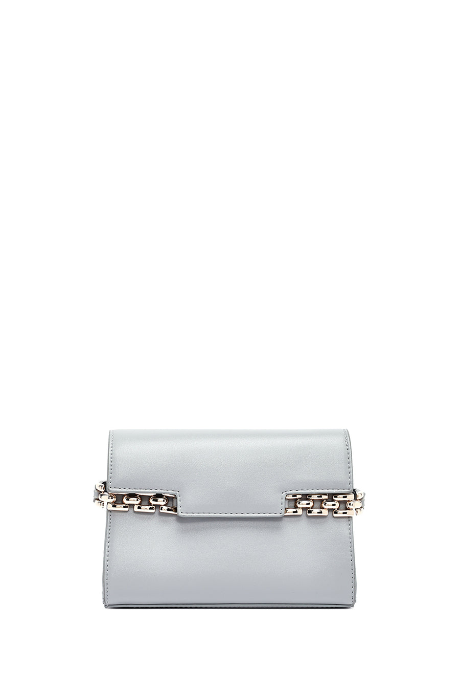 Women's Grey Long Strap Classic Crossbody Bag