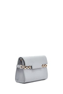 Women's Grey Long Strap Classic Crossbody Bag | Derimod