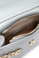 Women's Grey Long Strap Classic Crossbody Bag | Derimod