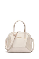 Women's Cream Long Strap Classic Handbag | Derimod