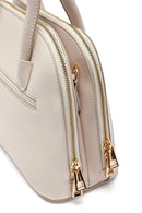 Women's Cream Long Strap Classic Handbag | Derimod
