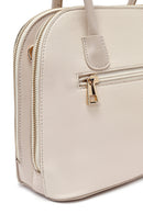 Women's Cream Long Strap Classic Handbag | Derimod