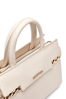 Woman Beige Long Strap Chain Detailed Handbag | Derimod